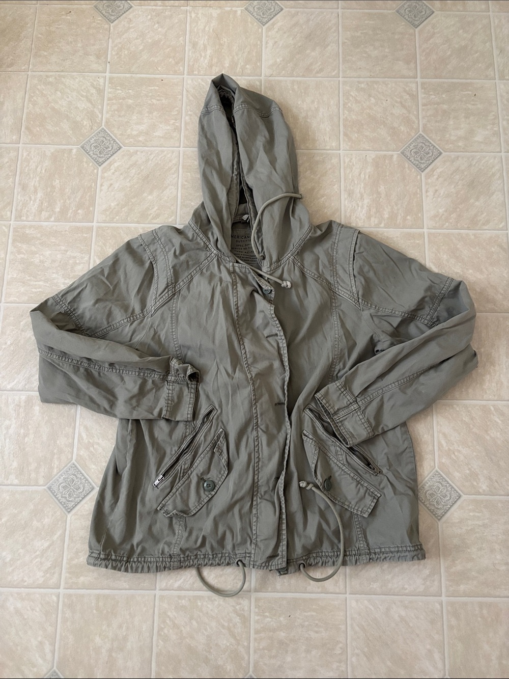 AE Green Military Jacket